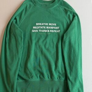 Spiritual Gangster Women’s Green Crewneck
